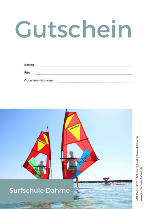 gutschein surfschule