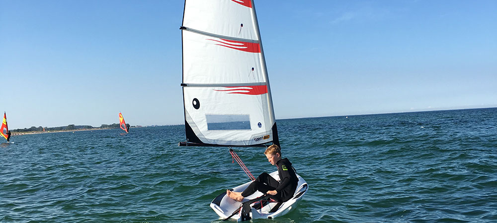open bic segeln lernen ostsee dahme